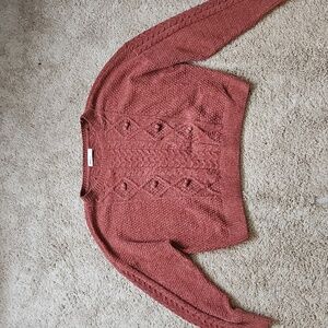 Society 212 crop sweater, size XL
